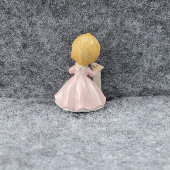 Vintage Kelvin First Birthday Doll Girl In Pink Dress Hand Painted B-910 Taiwan - Picture 3 of 7